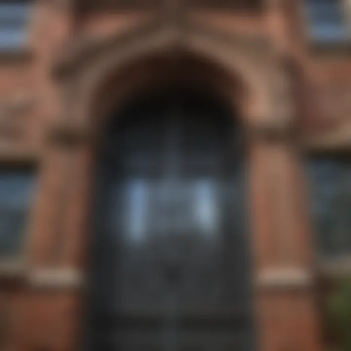 Historic architecture of Ravenswood Terrace showcasing intricate designs