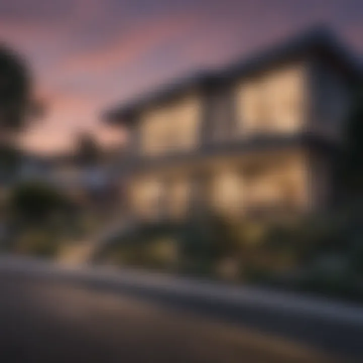 A scenic view of Mar Vista neighborhood showcasing residential architecture