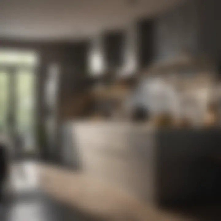 Stylish kitchen featuring contemporary design