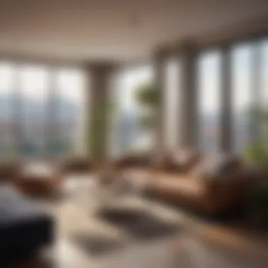 Stylish one-bedroom apartment with balcony view Stylish one-bedroom apartment with balcony view