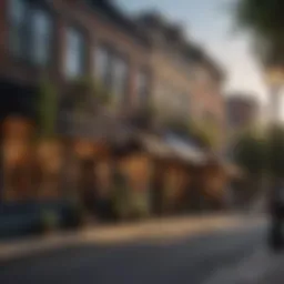 Charming streets of Georgetown showcasing vibrant storefronts and culture