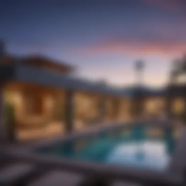 Luxurious Contemporary Residence in Phoenix A luxurious contemporary residence with a spacious outdoor area