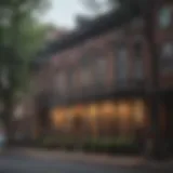 Charming street view showcasing historic architecture in a Philadelphia neighborhood.