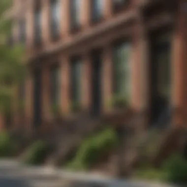 Historic Restoration Efforts Restoration of a historic brownstone