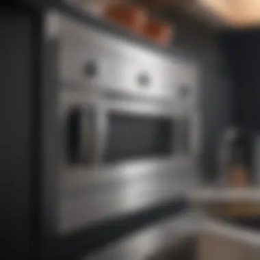 Advanced Technology in Kitchen Appliances Detailed view of appliance controls and features