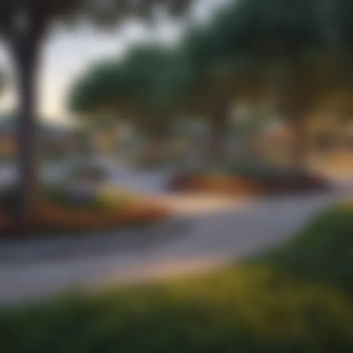 Vibrant community park in a San Antonio suburb