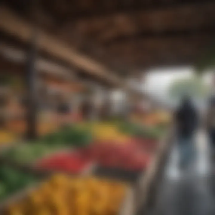 Local Market Experience Vibrant local market showcasing fresh produce
