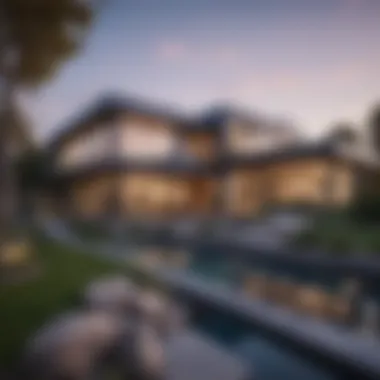 Sleek Exterior of a Turnkey Home Exterior view of a modern turnkey home showcasing sleek design