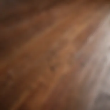Identifying Water Stains on Wood Floors Wood floor with visible water stain