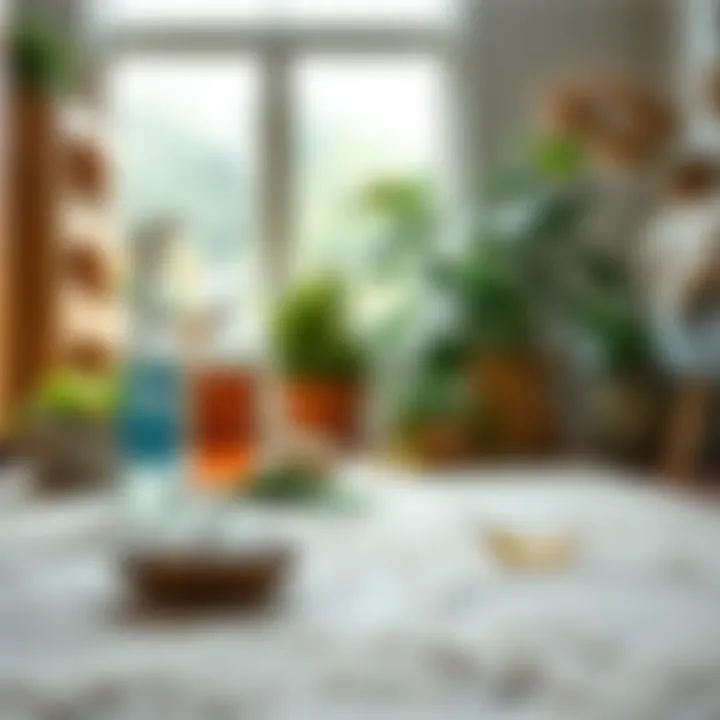 Natural cleaning solution ingredients for wool carpets