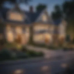 Visual representation of housing market trends