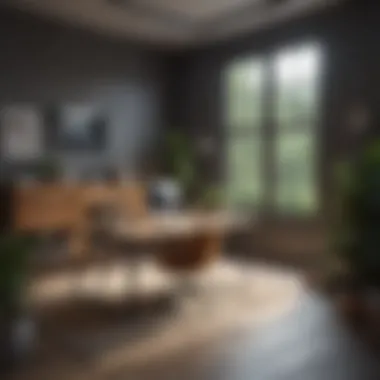 Creating a Productive Environment A serene workspace indicating focus and productivity.