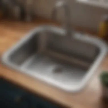 Understanding Clogs: The Kitchen Sink Dilemma Visual representation of a clogged kitchen sink