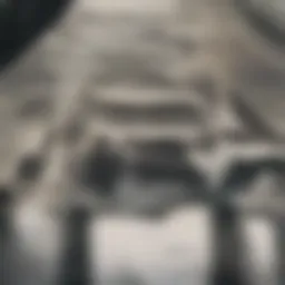 Clogged shower drain with standing water