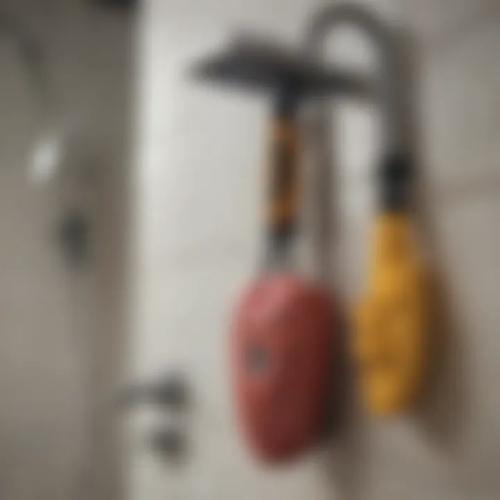 Essential tools for unclogging a shower