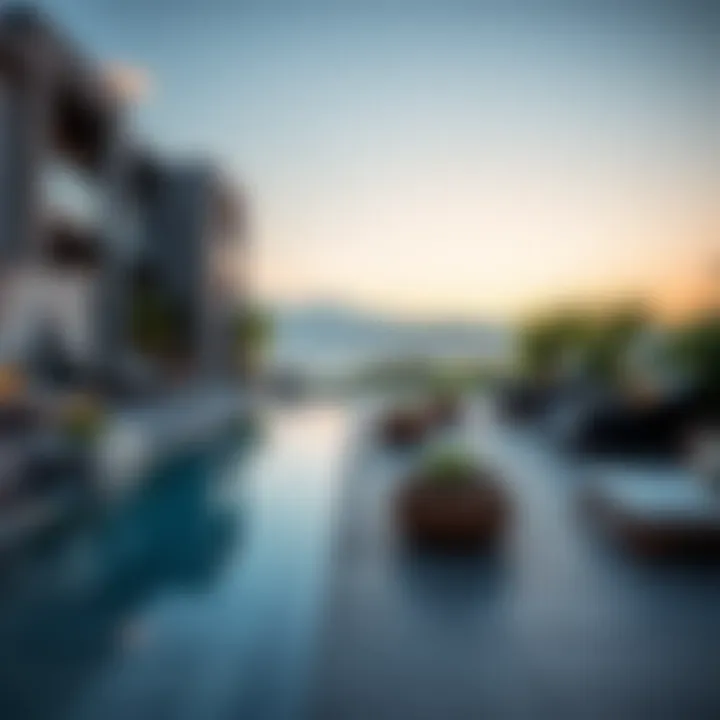 Modern amenities available at Lands End Apartments