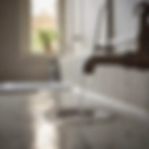 Using baking soda and vinegar for drain cleaning