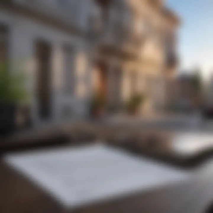 Key documents for apartment leasing including application and agreements