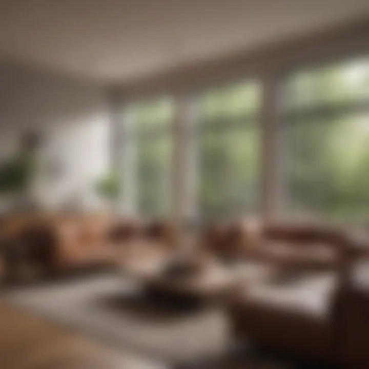 A serene living room interior emphasizing the concept of home ownership