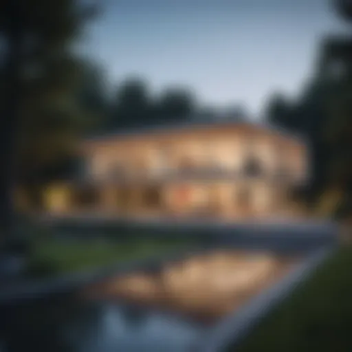 A beautifully designed home showcasing modern architectural elements