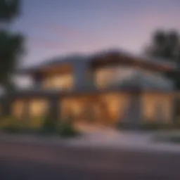 Panoramic view of Sherman Oaks showcasing local architecture