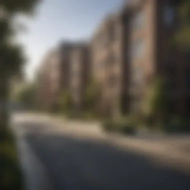 Strategic Neighborhood Selection for Rentals Map with highlighted neighborhoods for apartment hunting