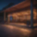 Vibrant nightlife in Dallas neighborhood