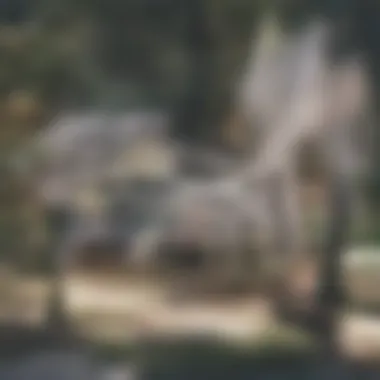 Community park in an affordable area of Atlanta