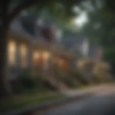 Charming Neighborhood in Atlanta Charming street view in safe Atlanta neighborhood