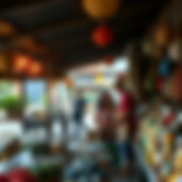 Charming local market in San Carlos