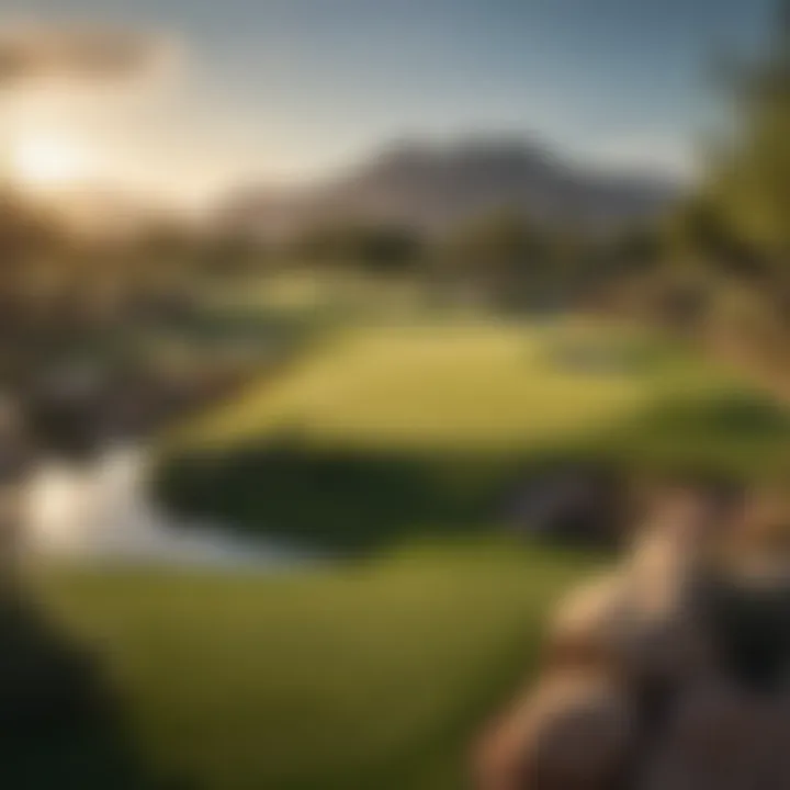 A picturesque golf course in Scottsdale, representing the city's recreational facilities.