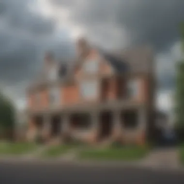 Personal Circumstances Affecting Home Decisions A house divided into sections, each illustrating different personal circumstances affecting the decision