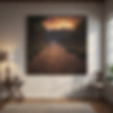 Elegant Wall Decor Elegant wall decor showcasing various picture hanging solutions