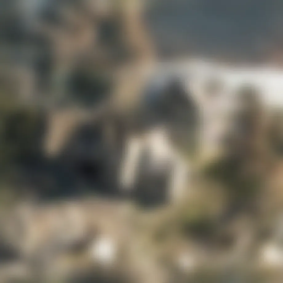 A picturesque suburban neighborhood showcasing various home styles