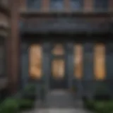 Stunning facade of a historic Chicago home showcasing intricate details and craftsmanship