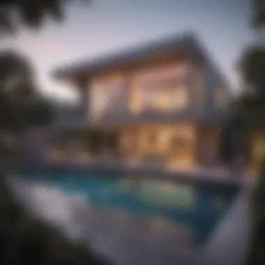 Modern Turnkey Home Architecture Modern turnkey home showcasing contemporary architecture