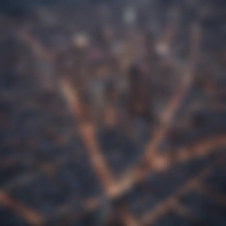 Aerial view of San Francisco skyline
