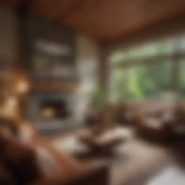 Typical Seattle Home Interiors A cozy living room showcasing typical Seattle home interiors