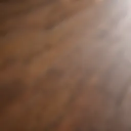 Detailed view of laminate flooring texture