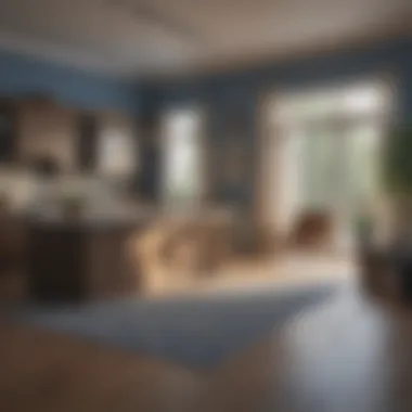 Blueprint for Accurate Measurement Architectural blueprint showcasing room dimensions