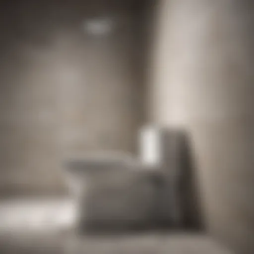 Visualization of toilet water backflow phenomena in a shower setting