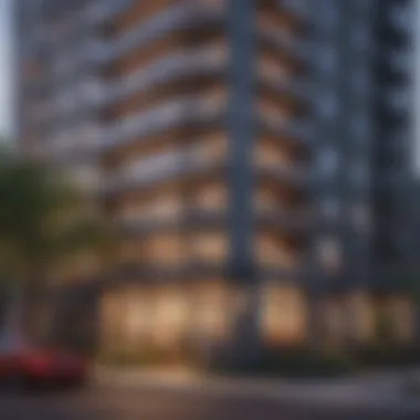 A digital interface showcasing the UW Apartment Finder platform functionalities.