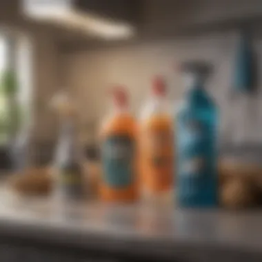 Essential Cleaning Supplies Various cleaning supplies suitable for plasma screens