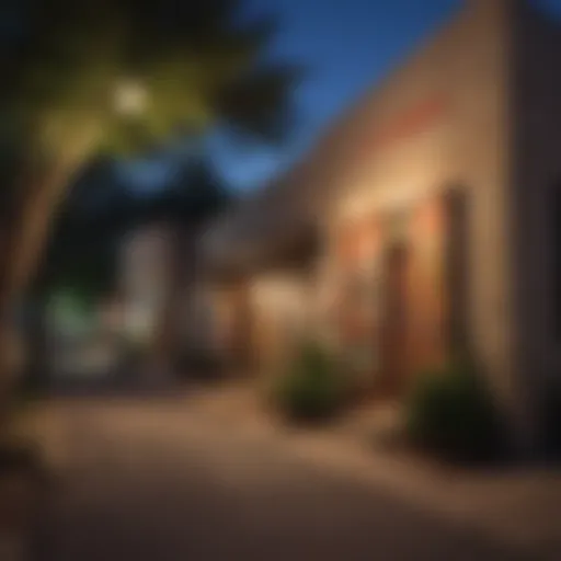 Vibrant street scene in Austin showcasing local culture and art