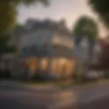 Vibrant street view of a Washington D.C. neighborhood showcasing local architecture and community life.