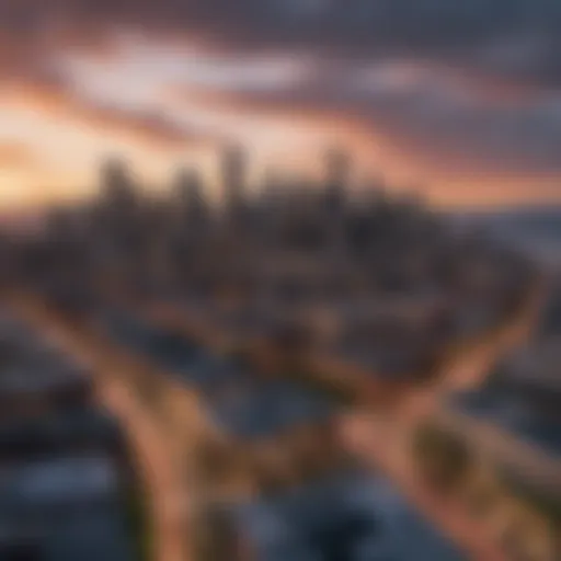 A panoramic view of Seattle's skyline showcasing various neighborhoods.